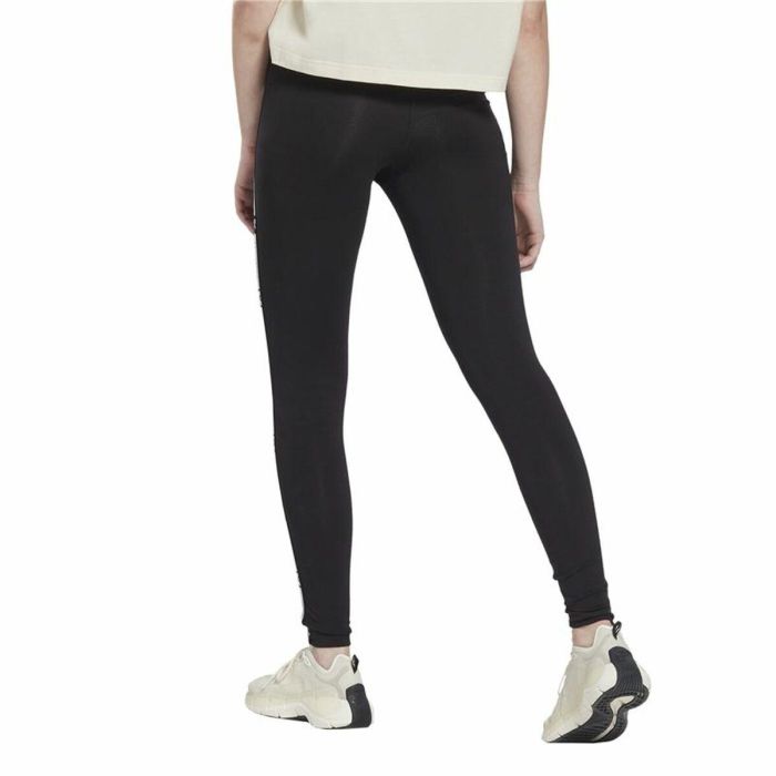 Leggings de Sport pour Femmes Reebok TE Tape Noir 4