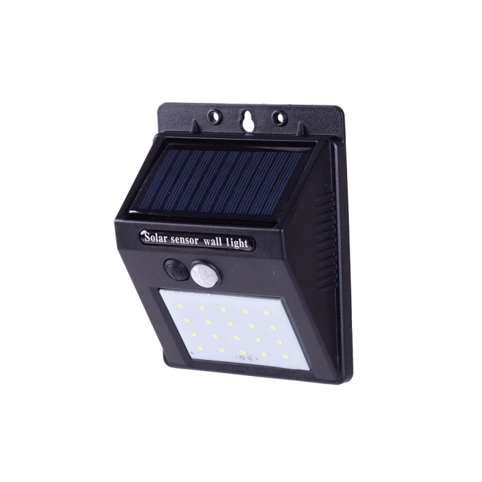 Applique LED Solaire 6000K IP65 avec Capteur PIR - HO-SW5050-PIR 0