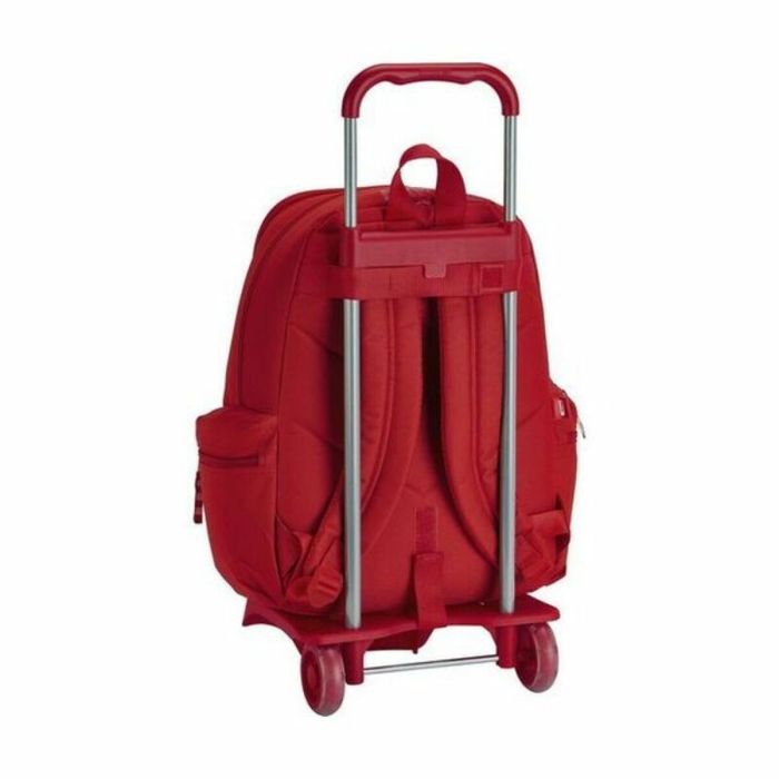 Cartable à roulettes 905 Real Sporting de Gijón Rouge 1