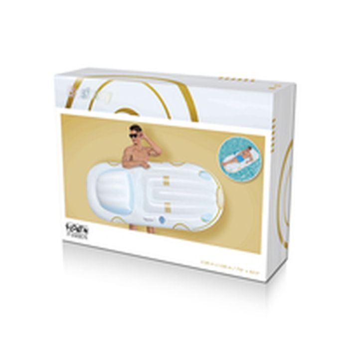 Bestway Matelas Gonflable Croisière avec Dossier et Poignées 228x108 cm Plage et Piscine 43651 8