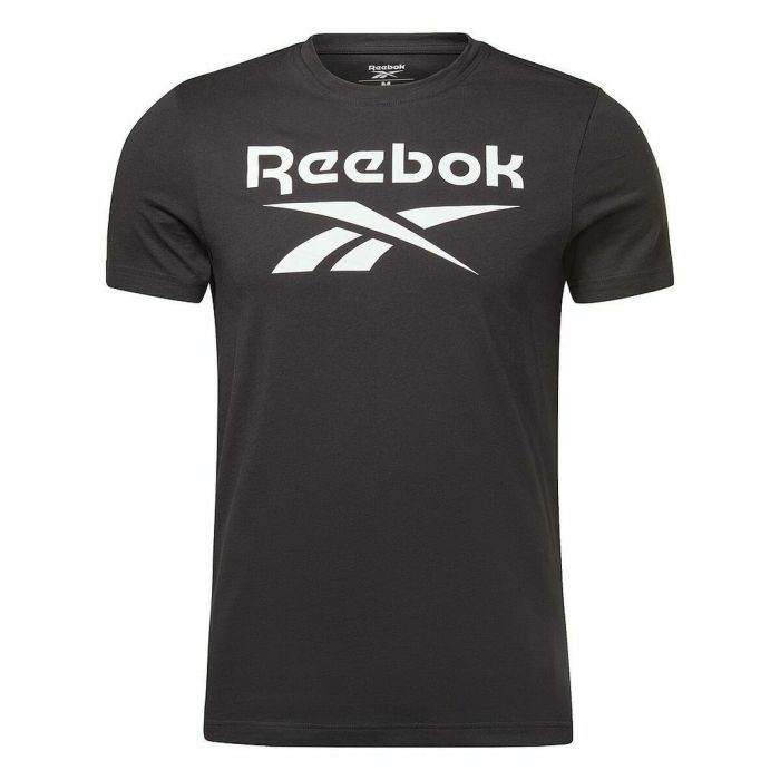 T-shirt à manches courtes homme Reebok BIG LOGO TEE HD4222 Noir 1