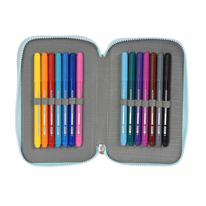 Plumier double Moos Garden Turquoise 12,5 x 19,5 x 4 cm 1 Plumier double Moos Garden Turquoise 12,5 x 19,5 x 4 cm 1