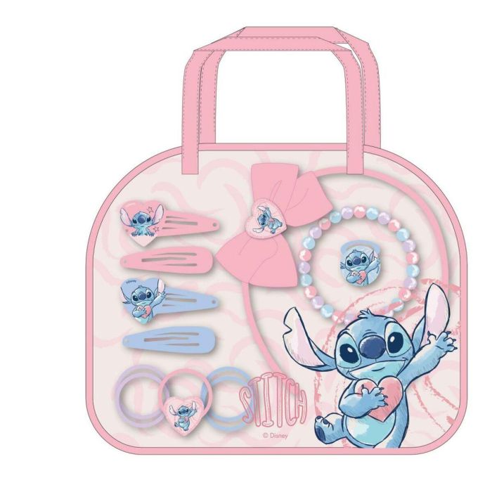 Kit de Coiffeur pour Enfant Stitch Rose 1