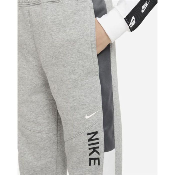 Pantalon de Sport pour Enfant Nike NSW HYBRID FLC BB Gris 2