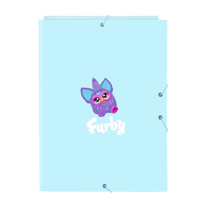 Dossier Furby Bleu ciel A4