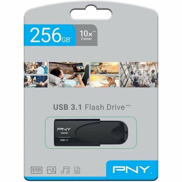 Mémoire RAM PNY Attache 4 Noir 256 GB 17