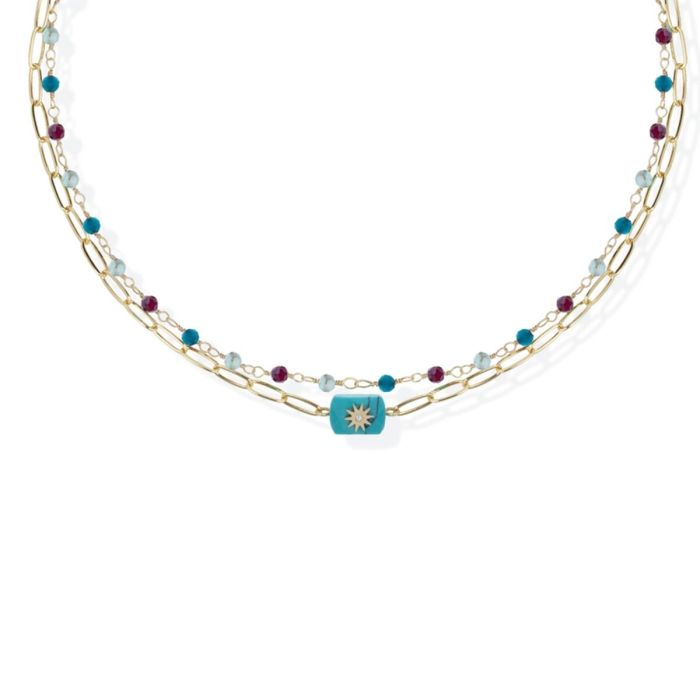 Pendentif Femme LIU JO LJ2894 Multicouleur