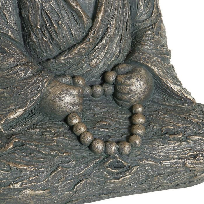 Figurine Décorative DKD Home Decor Fibre de Verre Moine (2 pcs) (27 x 27 x 40 cm) 1