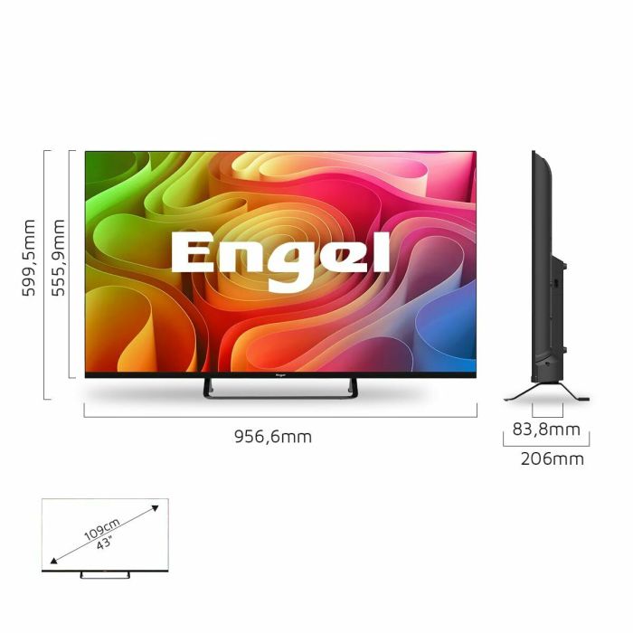 TV intelligente Engel LE3295QLED 32 Full HD 32" QLED 7 TV intelligente Engel LE3295QLED 32 Full HD 32" QLED 7