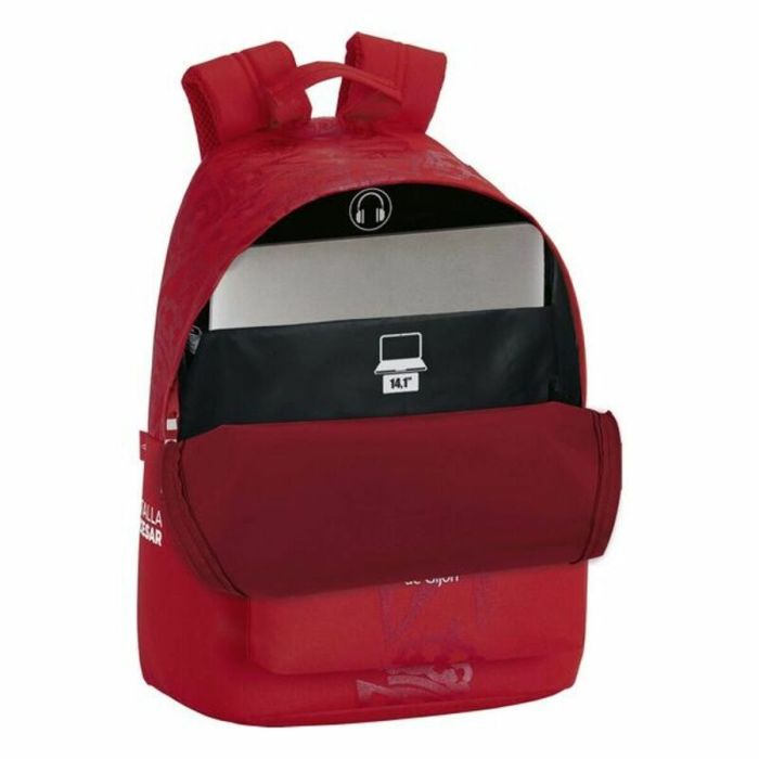 Sacoche pour Portable Real Sporting de Gijón 14,1'' Rouge 31 x 41 x 16 cm 1 Sacoche pour Portable Real Sporting de Gijón 14,1'' Rouge 31 x 41 x 16 cm 1