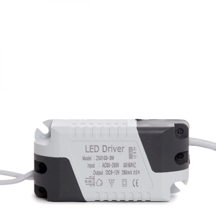 Plaque LED Circulaire 3W 300Lm 2700K 40.000H GR-RDP01-MP-3W-WW 4