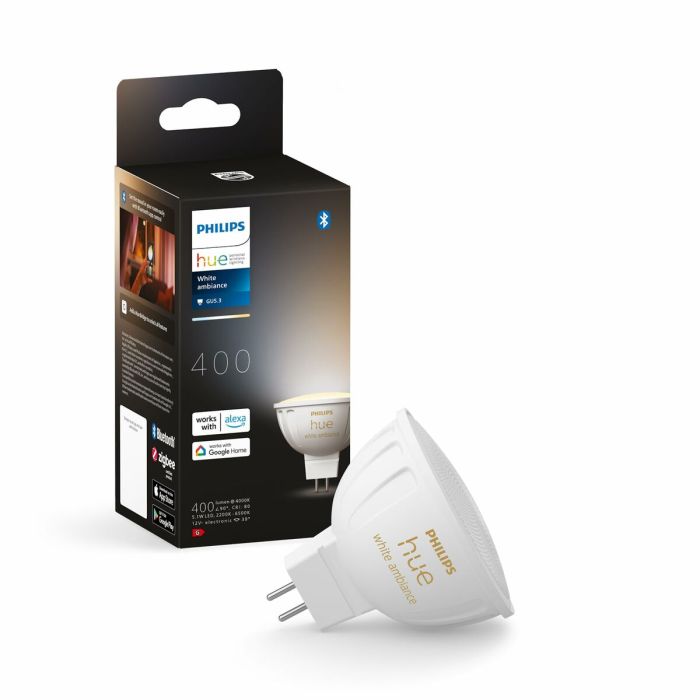 Lampe LED Philips Blanc G 35 W GU5.3 400 lm (2200K) (6500 K) 18