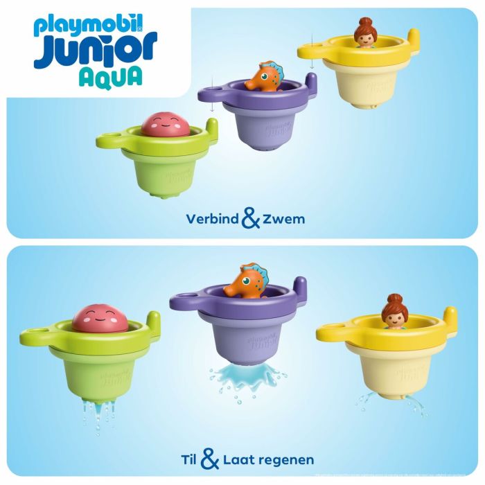 Playset Playmobil Junior Water 71776 6 Pièces 4 Playset Playmobil Junior Water 71776 6 Pièces 4