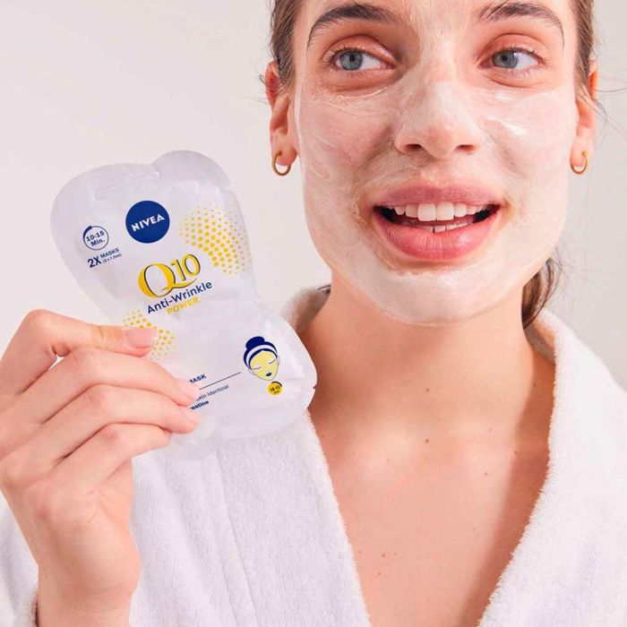 Nivea Masque Anti-Âge Q10 Power 2 X 7,5 mL 1