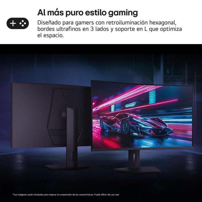 Monitor Gaming LG 32G600A-B Quad HD 32" 8