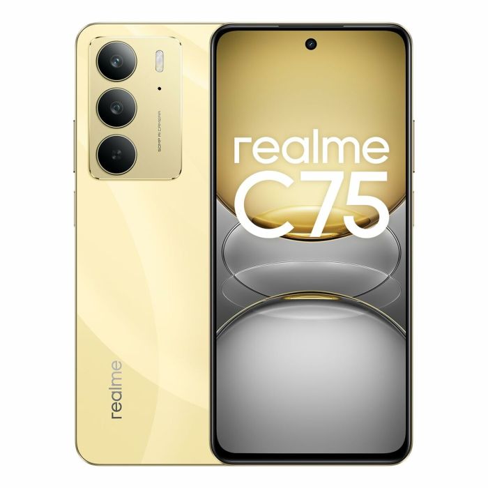 Smartphone Realme C75 8-128 GD Octa Core 8 GB RAM 128 GB Or 6,72" 10 Smartphone Realme C75 8-128 GD Octa Core 8 GB RAM 128 GB Or 6,72" 10