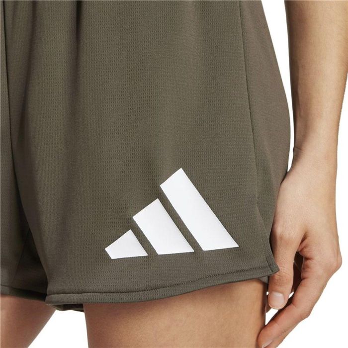 Short de Sport pour Femme Adidas Essentials Big Performance Marron 3-4 Ans 2