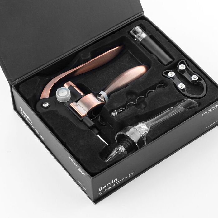 Set d'Accessoires pour Vin Servin InnovaGoods 5 Pièces 4