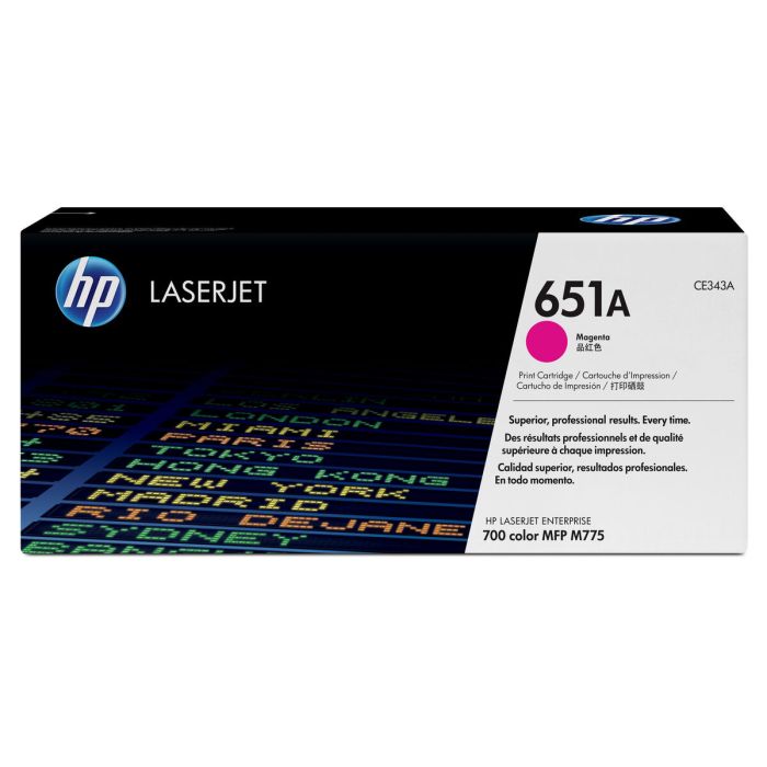 Toner original HP CE343A Magenta 0 Toner original HP CE343A Magenta 0