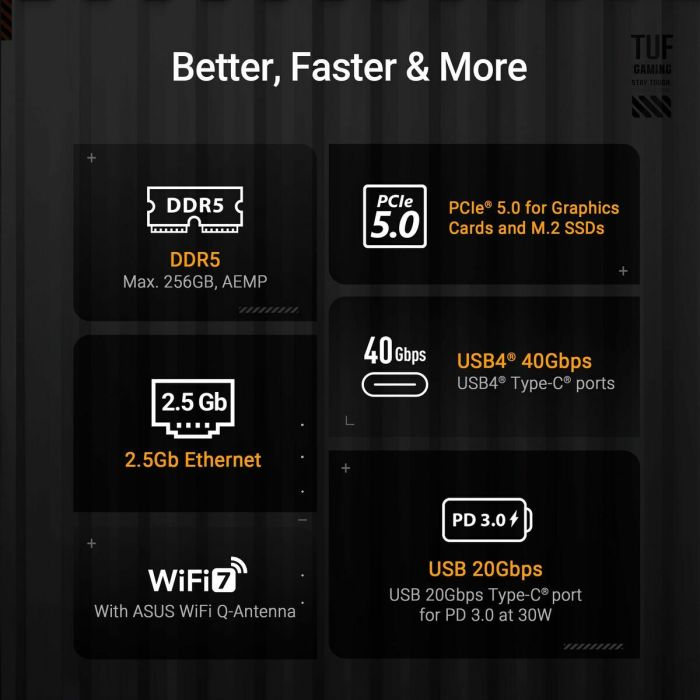 Carte Mère Asus 90MB1M70-M0EAY0 AMD AM5 AMD X870E 13 Carte Mère Asus 90MB1M70-M0EAY0 AMD AM5 AMD X870E 13