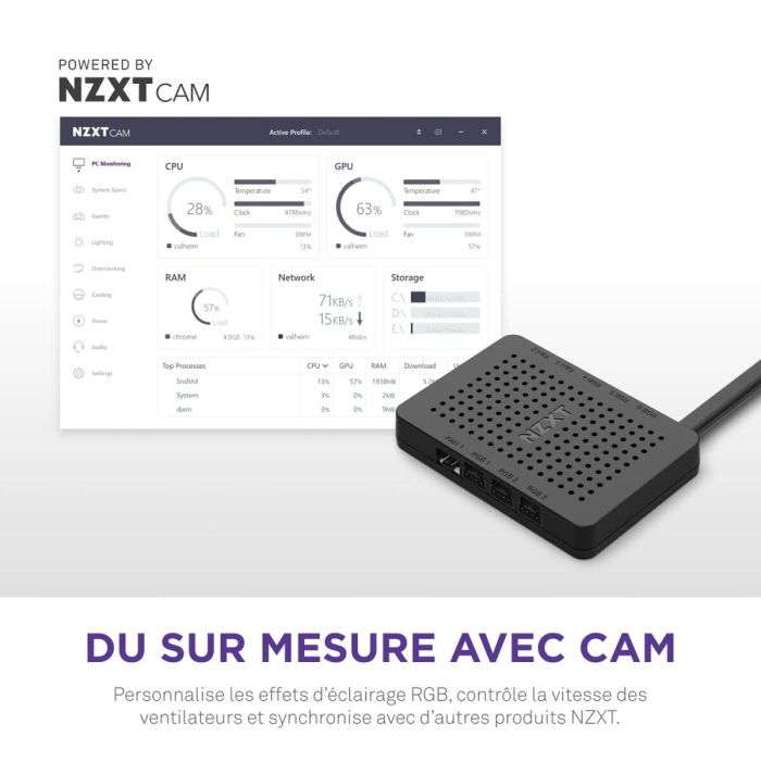 Boîtier ATX semi-tour NZXT H9 Elite Noir 11 Boîtier ATX semi-tour NZXT H9 Elite Noir 11