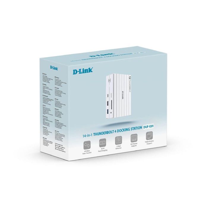 Hub USB D-Link DUF-E01/E Noir 1