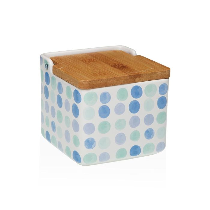 Salière avec couvercle Versa Céramique 12,2 x 11,5 x 12,2 cm
