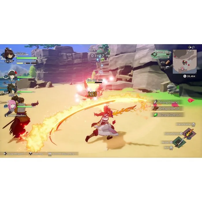 Jeu PS5 Rune Factory Guardians of Azuma - Action-RPG & simulation de vie - Just For Games