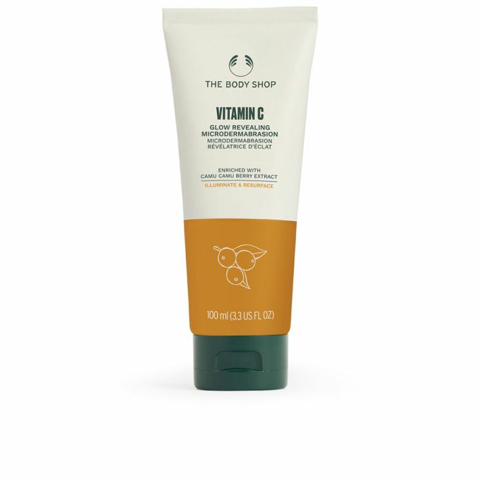 The Body Shop Microdermabrasion Illuminatrice à la Vitamine C 100 ml - Traitement pour le teint, ingrédients naturels, Vegan