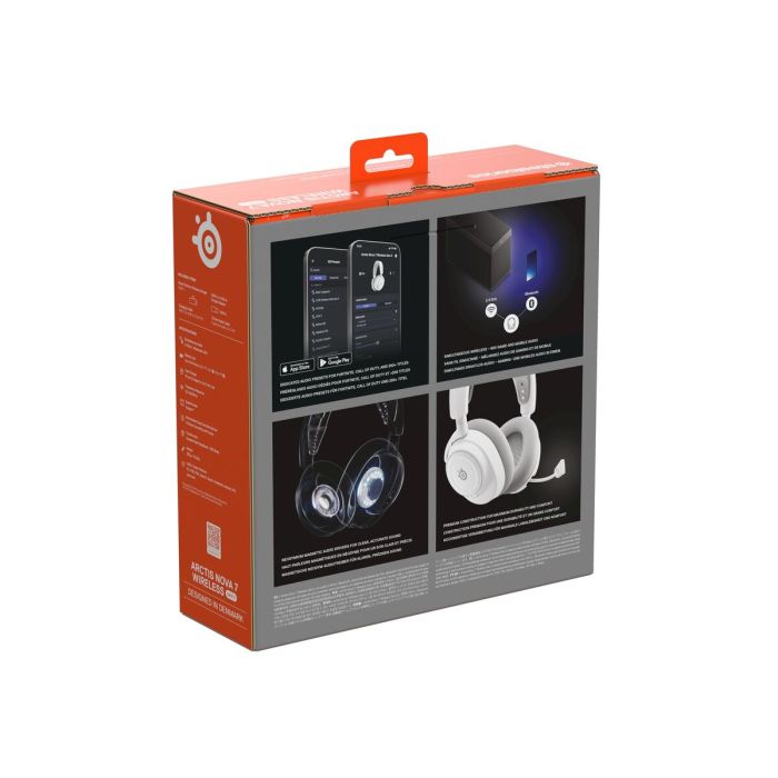 Casque SteelSeries 61731 Blanc 5 Casque SteelSeries 61731 Blanc 5