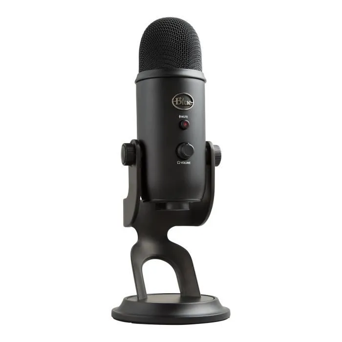 Logitech G Microphone USB Yeti - Modèle Azul, pour enregistrement, streaming, jeux, podcast sur PC ou Mac - Noir 0 Logitech G Microphone USB Yeti - Modèle Azul, pour enregistrement, streaming, jeux, podcast sur PC ou Mac - Noir 0