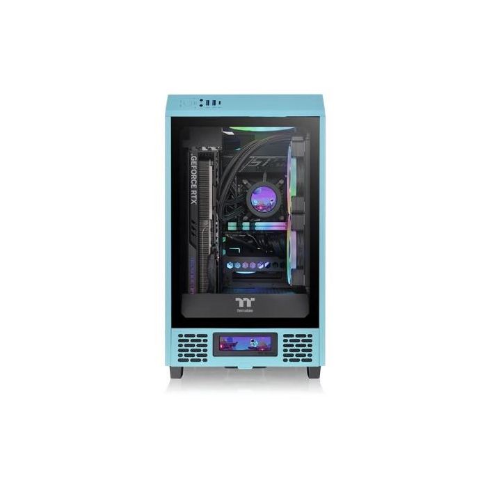 Thermaltake LCD Panel Kit Turquoise for The Tower 200 Turquoise 3