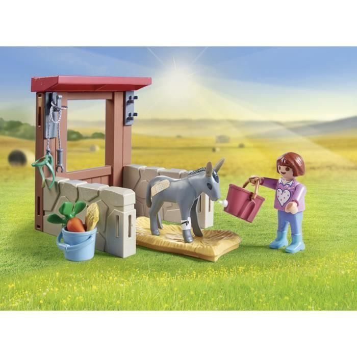 PLAYMOBIL 71471 Vétérinaire avec animaux de la ferme, Country la ferme, 55 pieces, Des 4 ans 3 PLAYMOBIL 71471 Vétérinaire avec animaux de la ferme, Country la ferme, 55 pieces, Des 4 ans 3