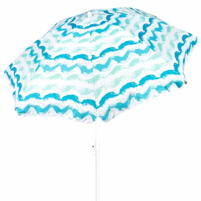 Parasol de plage Aktive Argenté 200 x 200 x 200 cm (4 Unités) 6