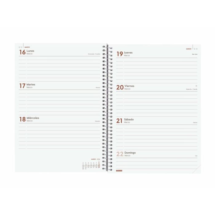 Agenda Finocam YEAR Rouge A5 15,5 x 21,2 cm 2026 3 Agenda Finocam YEAR Rouge A5 15,5 x 21,2 cm 2026 3