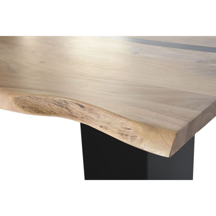 Table de Salle à Manger Home ESPRIT Métal Bois d'acacia 200 x 100 x 76 cm 6