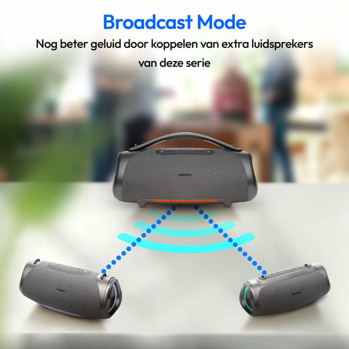 Haut-parleurs bluetooth portables Medion 15 W 11 Haut-parleurs bluetooth portables Medion 15 W 11