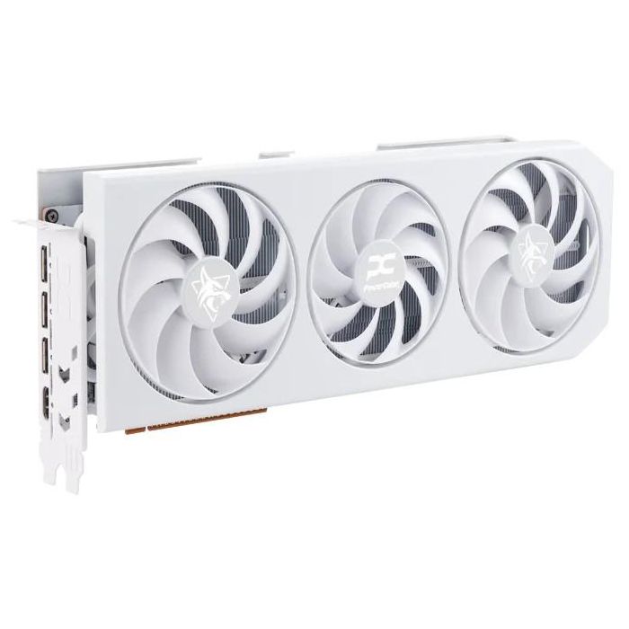 RX 9070 XT 16GB PowerColor Hellhound Spectal White OC GDDR6 3Fan 1