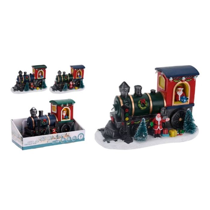 Figurine Décorative BASIC & CO Train Père Noël 22 x 13 cm 0 Figurine Décorative BASIC & CO Train Père Noël 22 x 13 cm 0