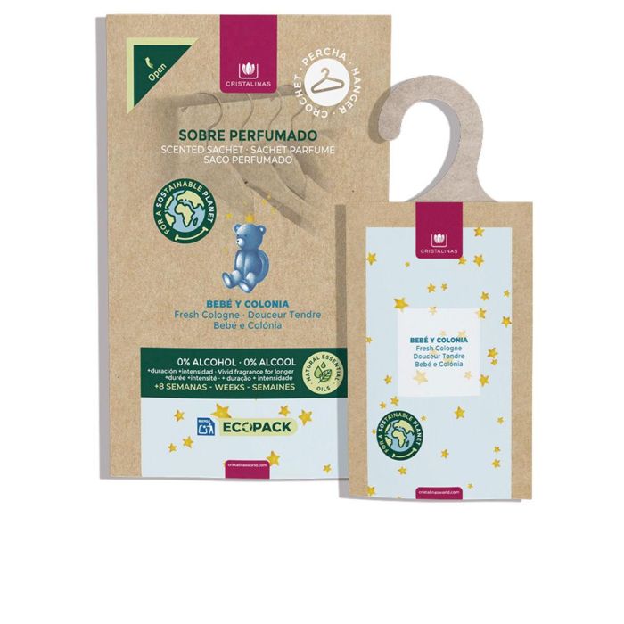 Cristalinas Closet Désodorisant Ecopack 0% #Bébé Et Cologne 0 Cristalinas Closet Désodorisant Ecopack 0% #Bébé Et Cologne 0