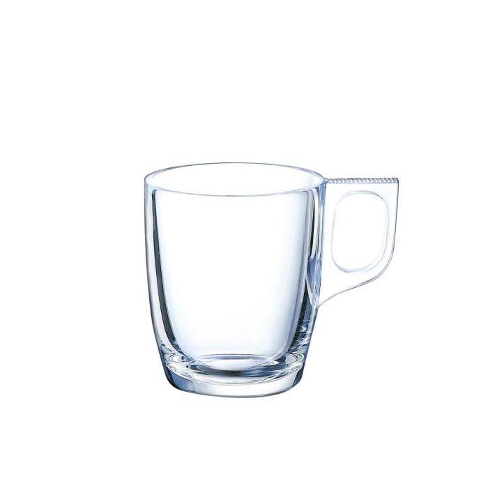 Set 6 Mugs Vidrio Voluto Arcoroc 25 cL 0 Set 6 Mugs Vidrio Voluto Arcoroc 25 cL 0