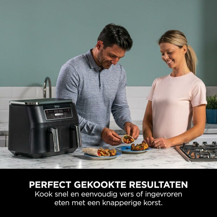 Friteuse à Air NINJA AF200EU Noir 2400 W 1,6 L 7,6 L 9
