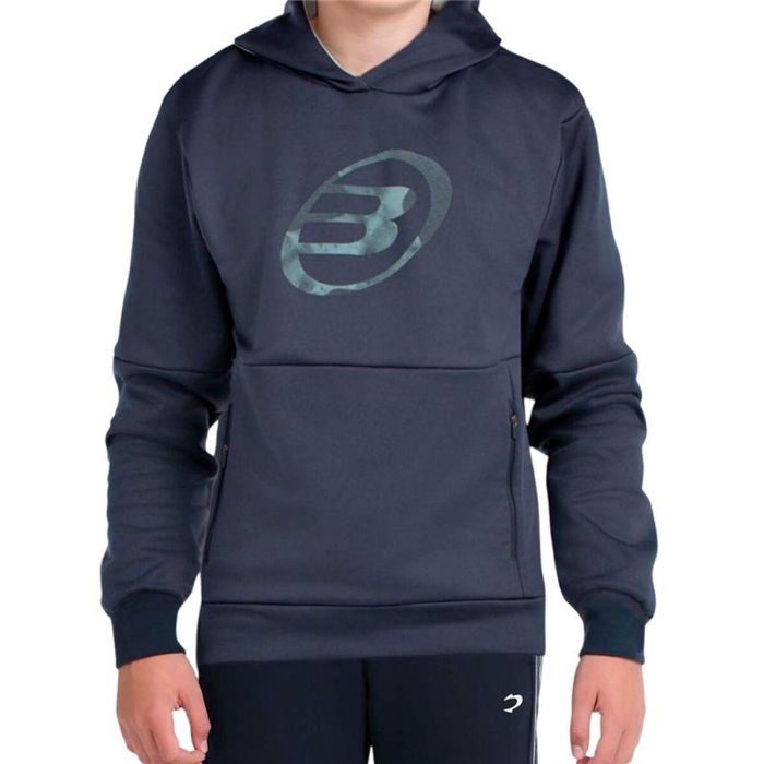 Sweat à capuche homme Bullpadel Boyal 400 Blue marine Padel 42