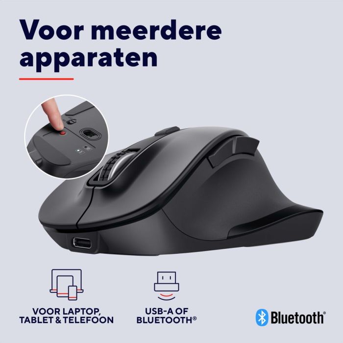 Souris Trust 25708 Noir 2400 dpi 12 Souris Trust 25708 Noir 2400 dpi 12