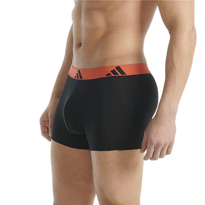 Boxer pour homme Adidas Active Flex Noir 2 Pièces L 1