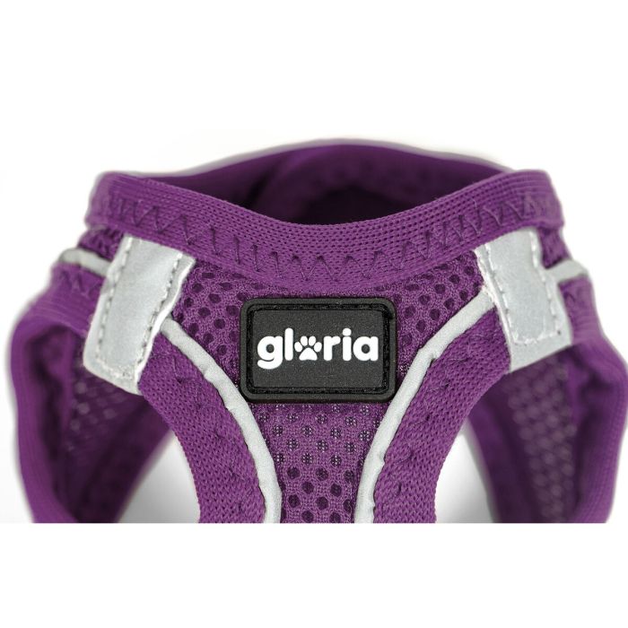 Harnais pour Chien Gloria Trek Star 24-26 cm 28-28,6 cm Violet XXS 2