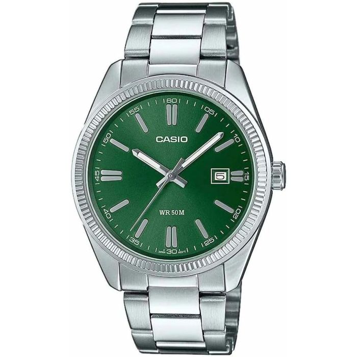 Montre Homme Casio Vert Argenté 0 Montre Homme Casio Vert Argenté 0