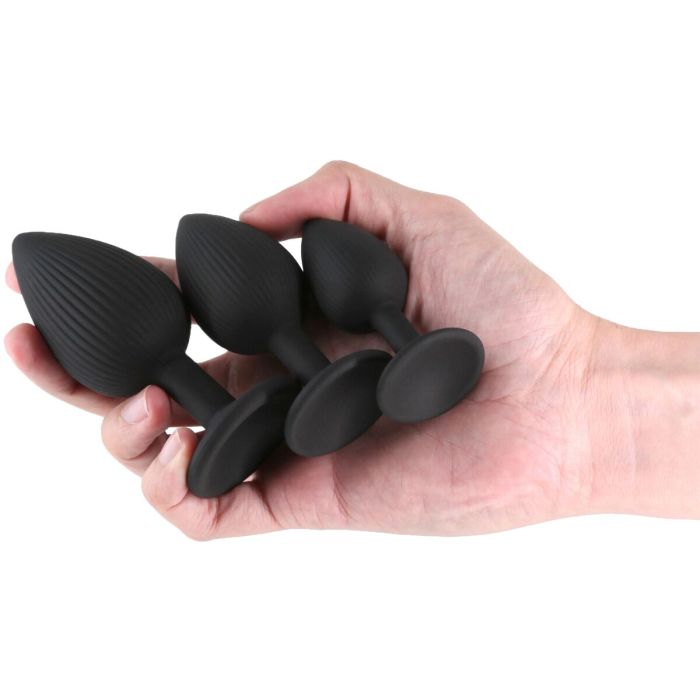 Plug Anal NS Novelties Renegade Noir (8,9 cm) 3