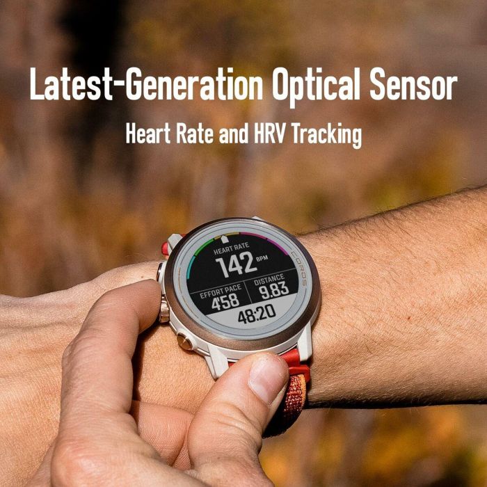 Montre intelligente Coros WAPX2-PNK Noir Rose 1,2" 3 Montre intelligente Coros WAPX2-PNK Noir Rose 1,2" 3