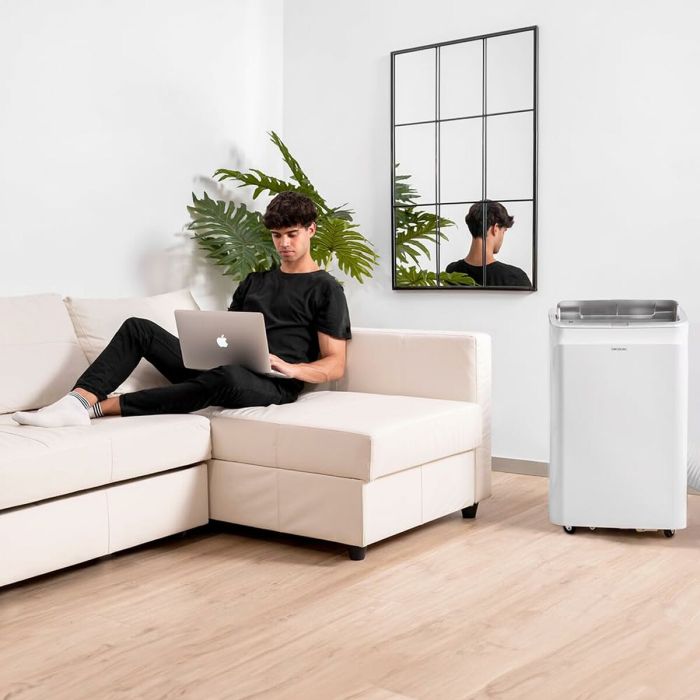 Climatiseur Portable Cecotec ForceClima 12800 Soundless Heating Connected A 1340 W Blanc 9